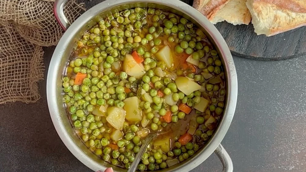 دستور تهیه خورش نخود فرنگی