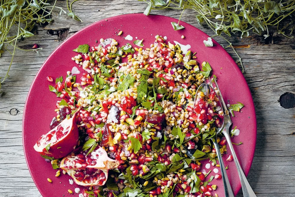 دستور تهیه سالاد گندمک