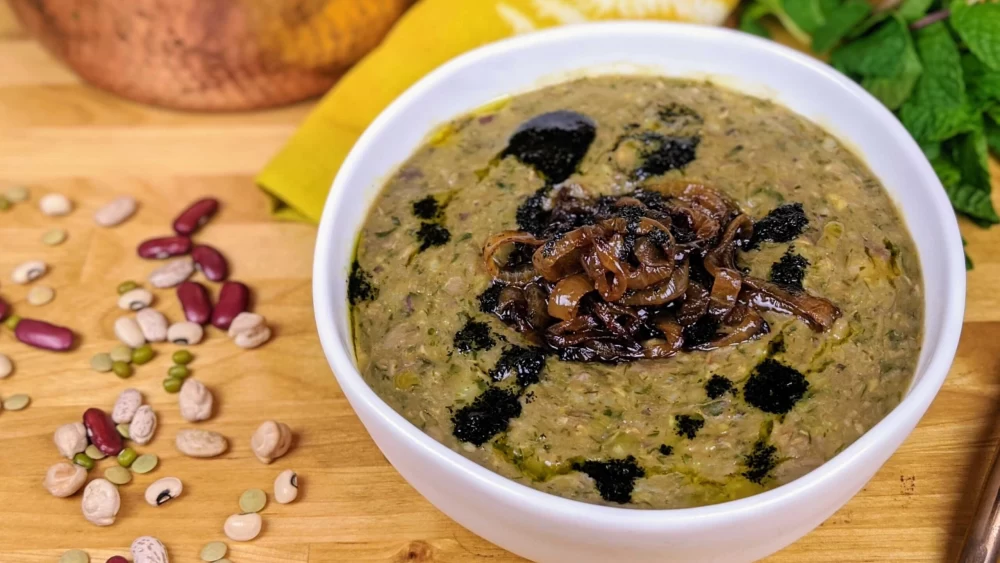 دستور تهیه آش ماش یزدی