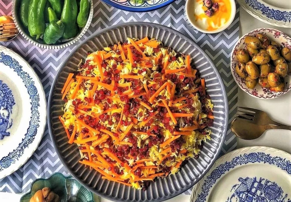 دستور تهیه هویج پلو تبریزی