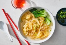 سوپ ونتون یکی از محبوب ترین غذاهای چینی (مرحله به مرحله)