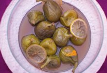 ساده ترین روش دستور ترشی انجیر (مرحله به مرحله)