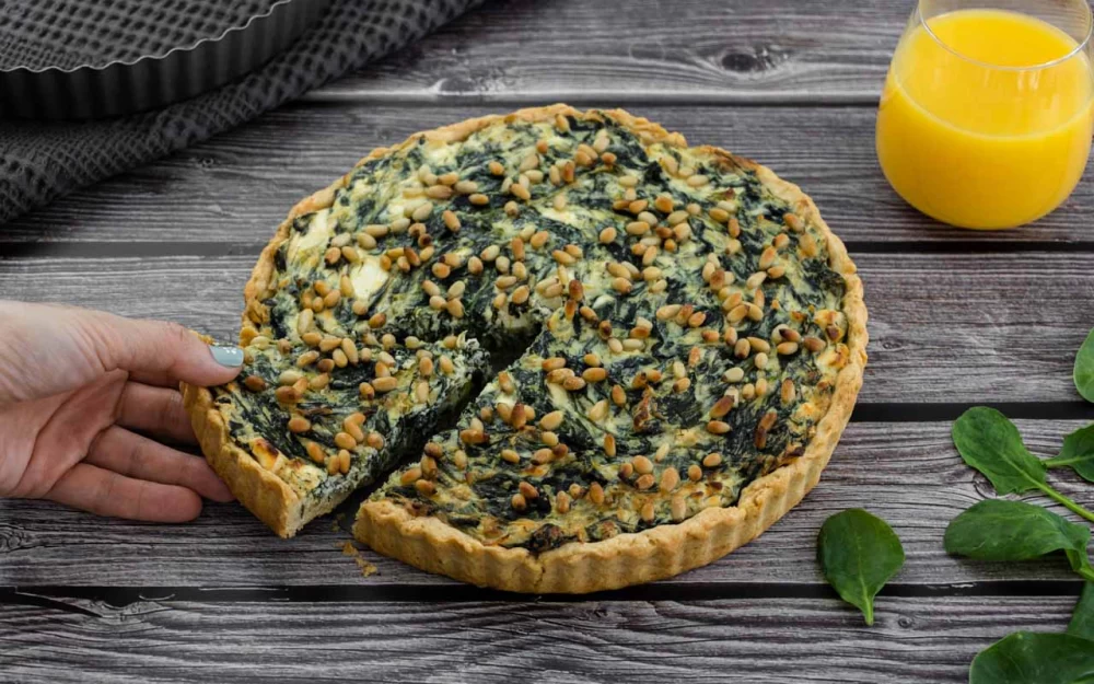 دستور تهیه تارت اسفناج