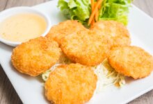 دستور تهیه ناگت میگو به روش جنوبی (مرحله به مرحله)