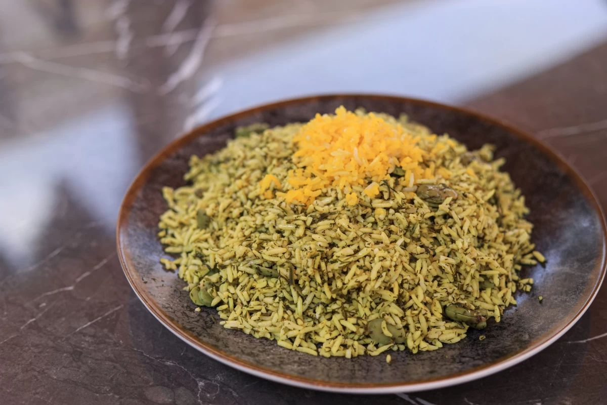 ادویه شوید پلو (مرحله به مرحله)