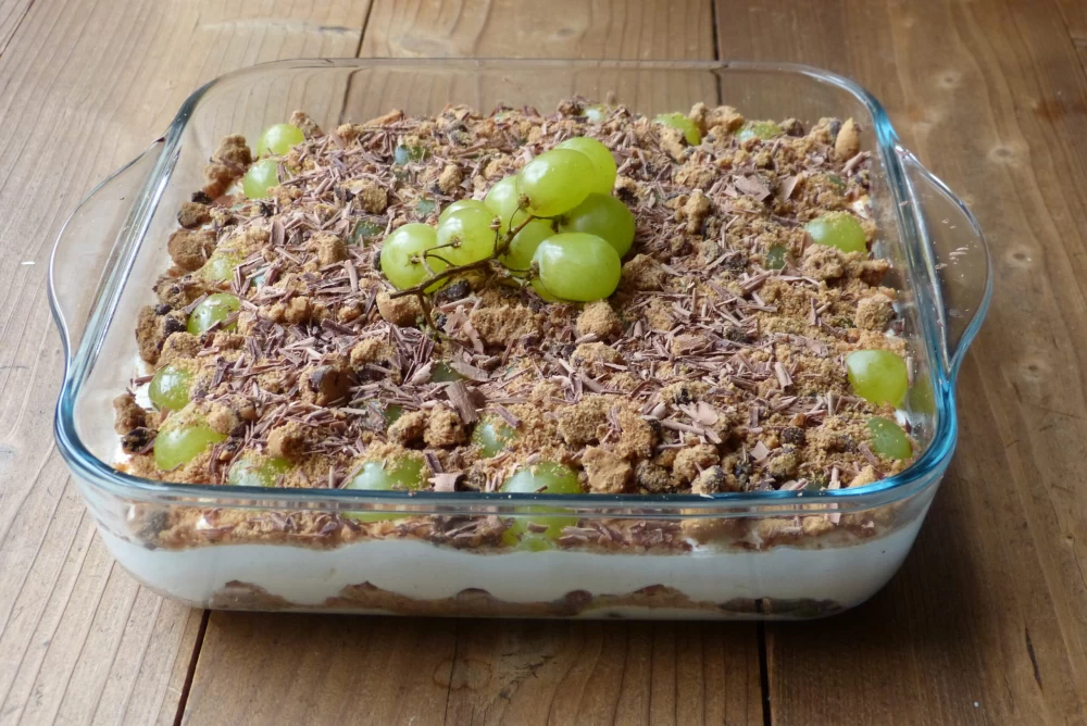 طرز تهیه دسر انگور