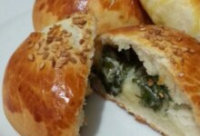 دستور تهیه پواچای اسفناج (مرحله به مرحله)