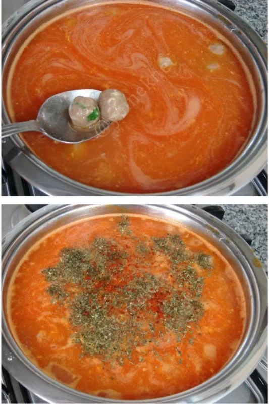 رب گوجه برای کوفته قلقلی