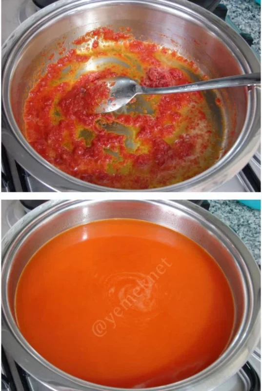 اضافه کردن مواد برای کوفته قلقلی