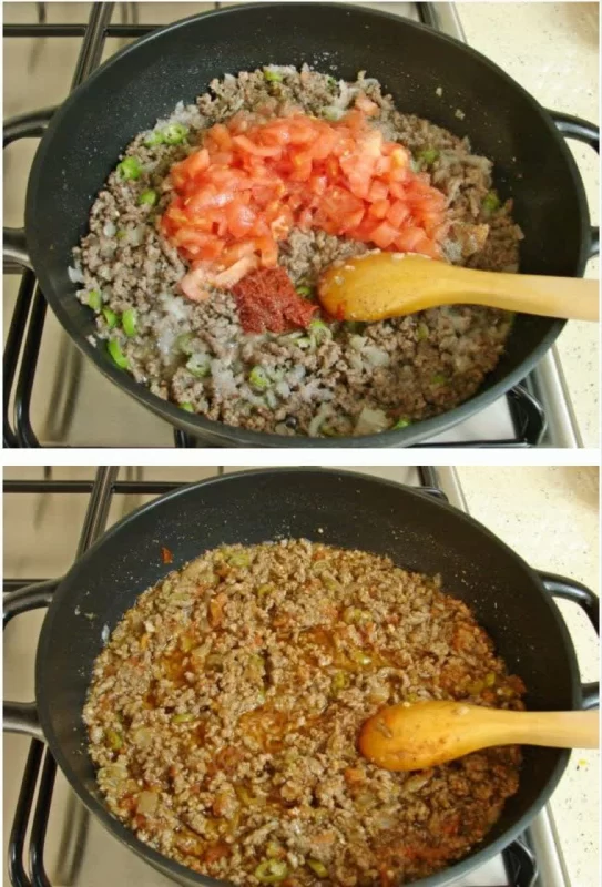 موساکا گوشت چرخ کرده
