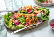 سالاد گرجی را این طوری درست کن ! (مرحله به مرحله)