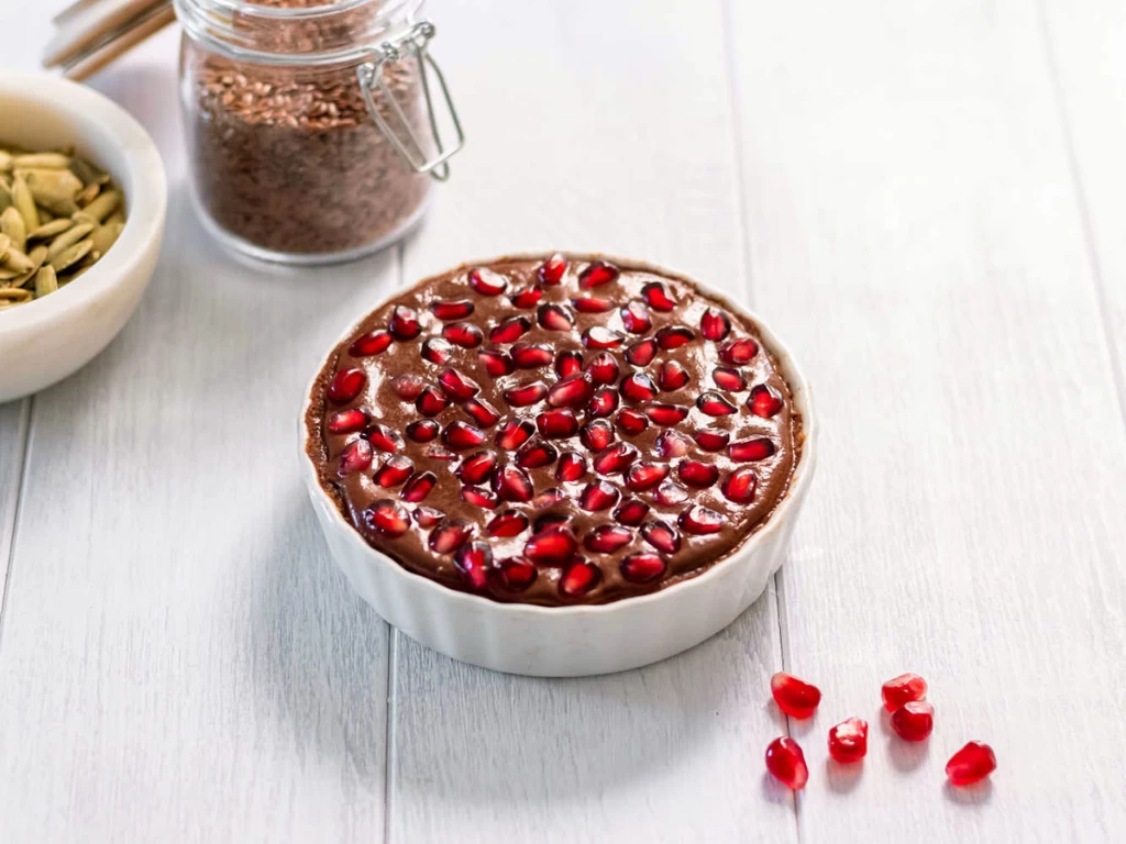 تارت انار و شکلات، دسر شب های زمستان (مرحله به مرحله)