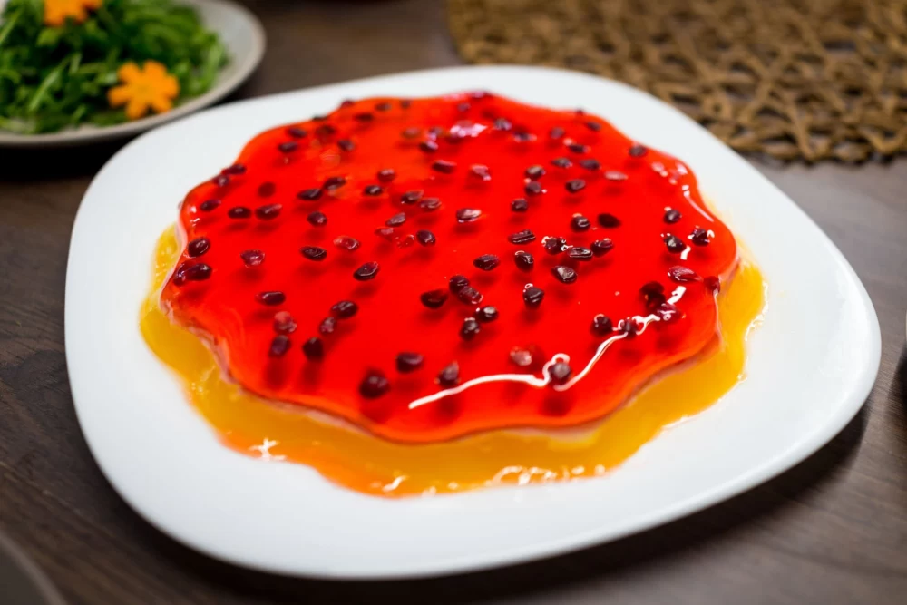 دستور تهیه ژله انار