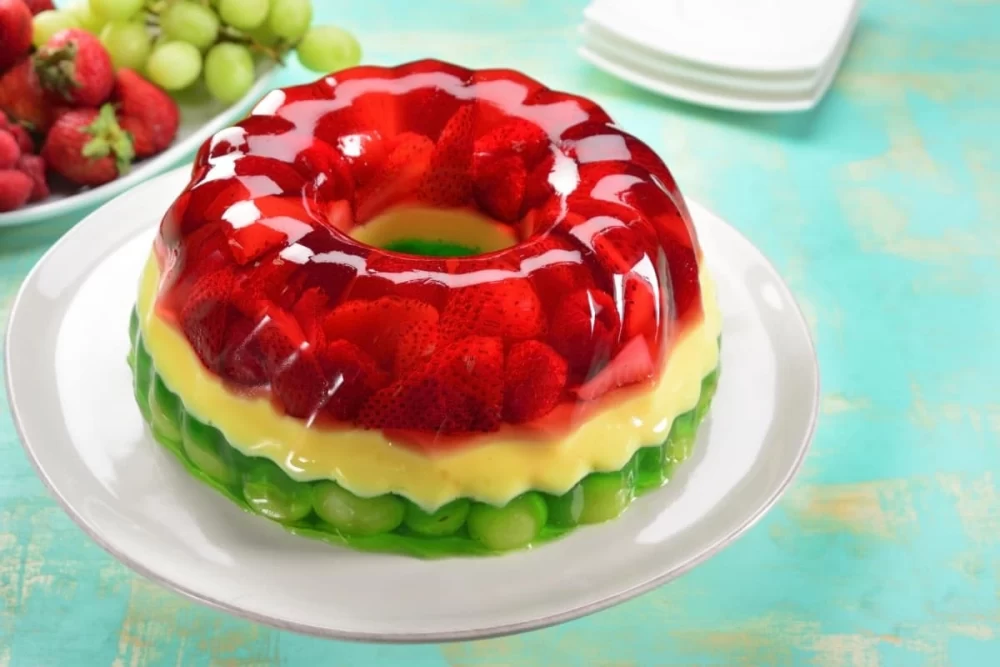 دستور تهیه ژله چند رنگ