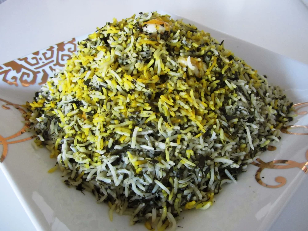 دستور تهیه سبزی پلو