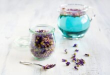 شربت گل پنیرک (مرحله به مرحله)