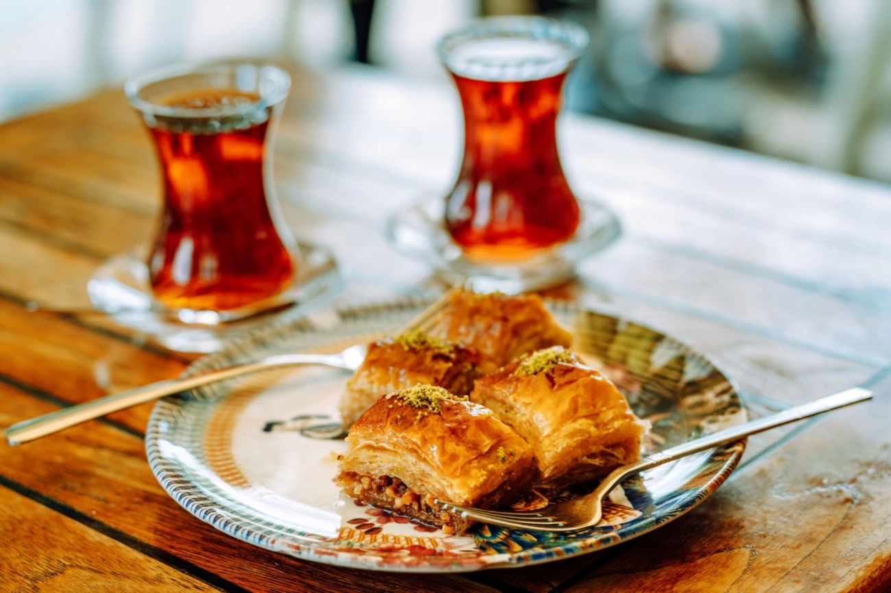  کیک عسل و گردو