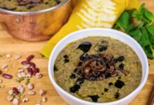 مواد آش چهل گیاهطرز تهیه آش چهل گیاه مقوی (مرحله به مرحله)