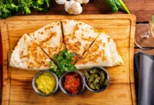 کیسادیای مرغ (مرحله به مرحله)