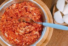 مواد لازم املت قهوه خانه ایطرز تهیه املت قهوه خانه ای (مرحله به مرحله)