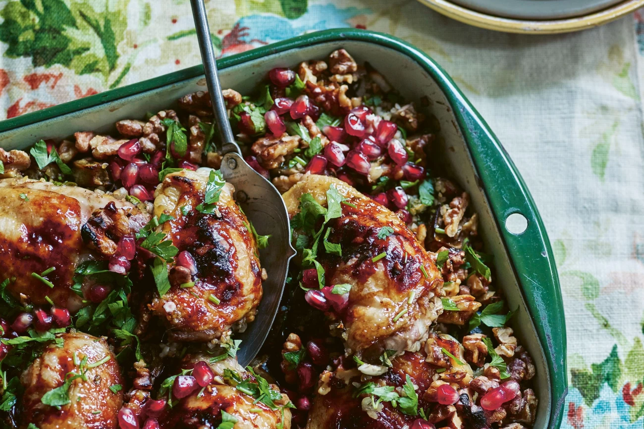 دستور تهیه جوجه فسنجونی سنتی و ایرانی