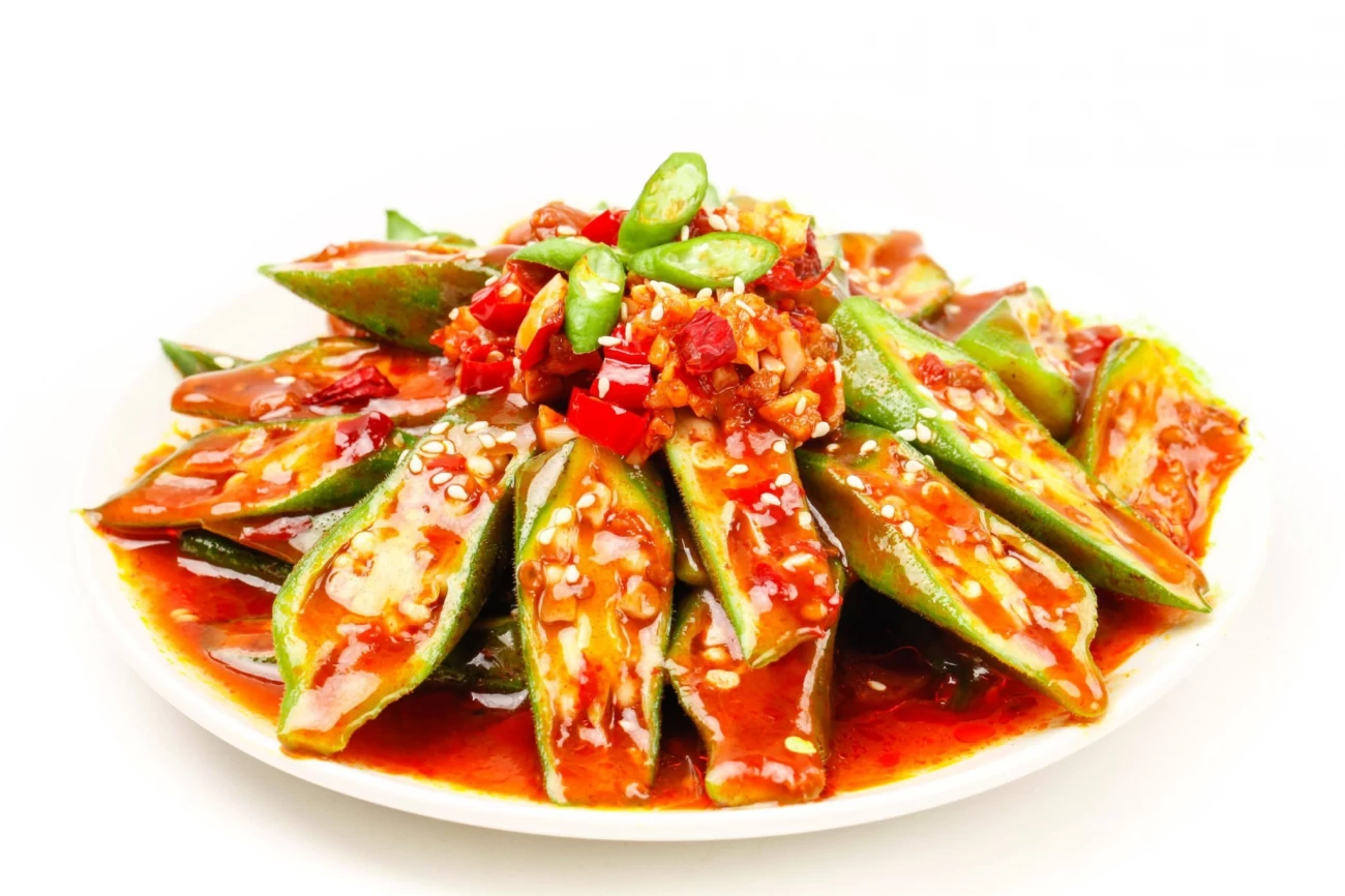 دستور تهیه گوجه و بامیه (تماته بامیه) ساده و خوشمزه