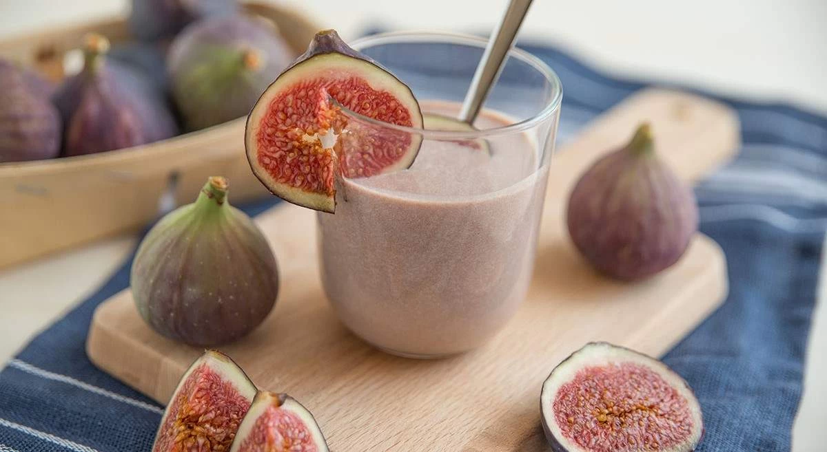 دستور تهیه اسموتی انجیر (برای دورهمی) ساده و خوشمزه