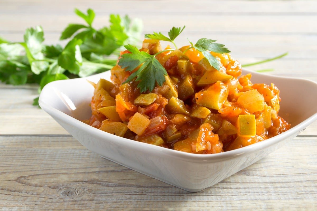 دستور تهیه خورش کدو سبز یا کوی ترشک