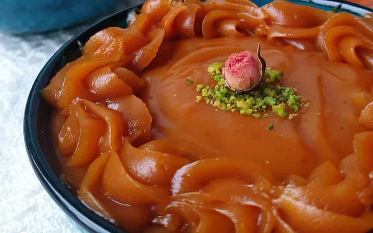 دستور تهیه حلوا نقل دبی | حلوا تافی