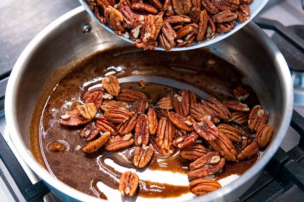 روش درست کردن گردوی شیرین با شکر قهوه ای