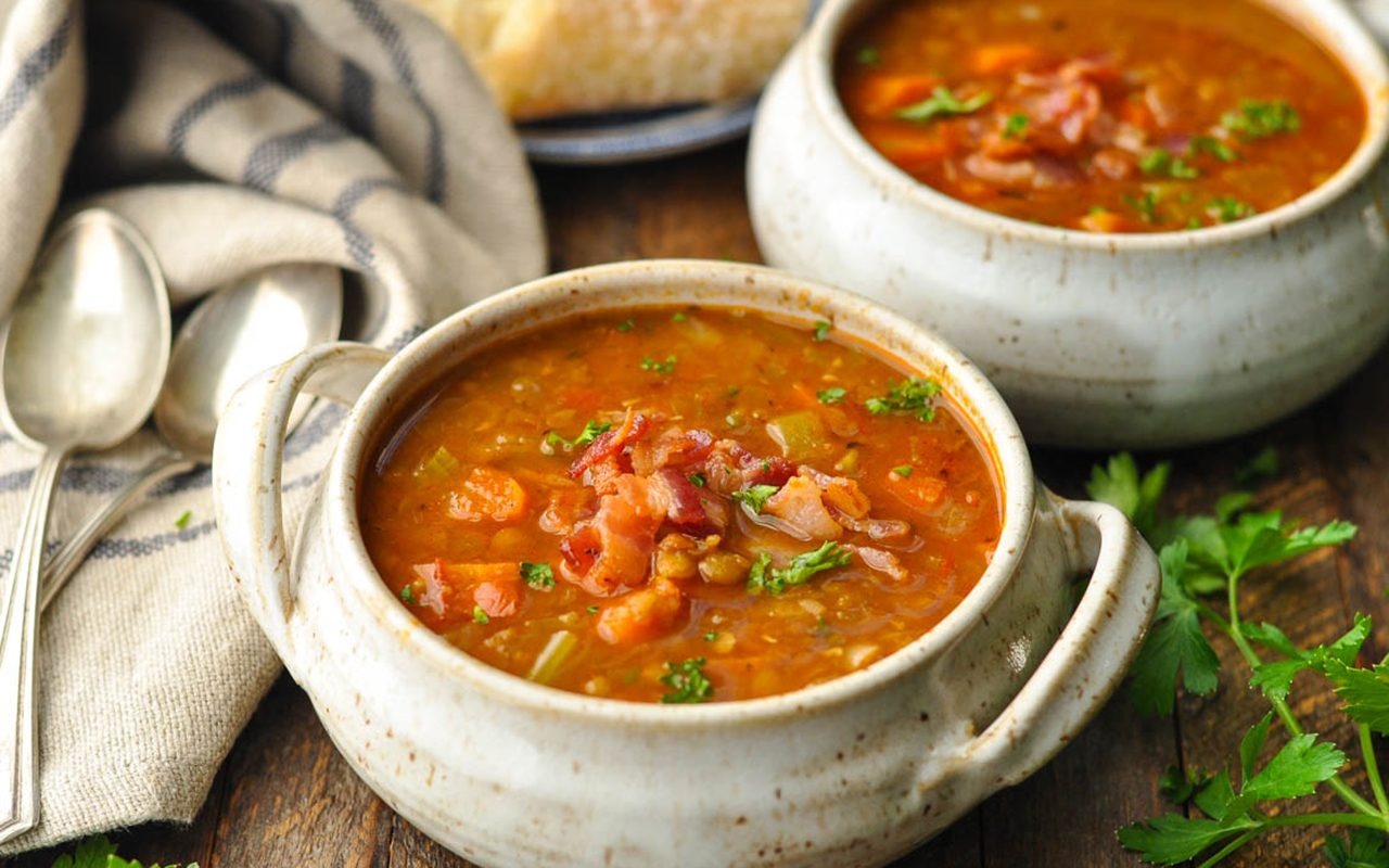دستور تهیه سوپ عدس خوش طعم و مقوی