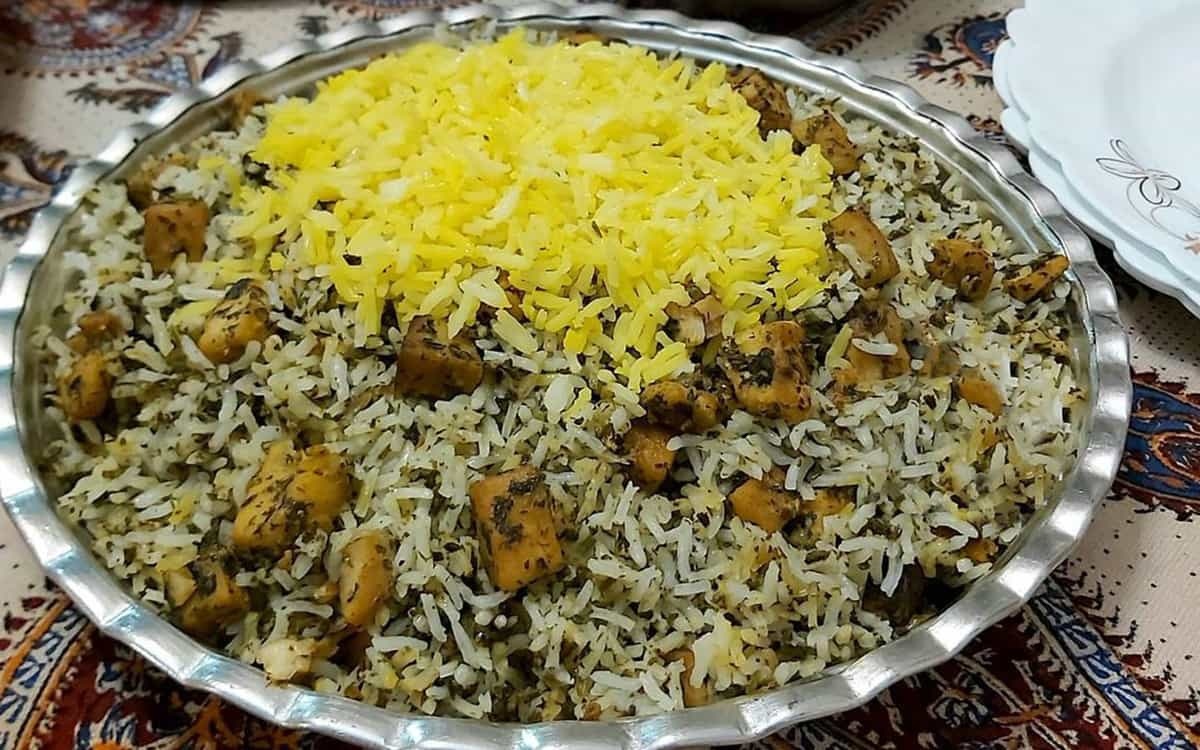 متبک پلو هرمزگانی