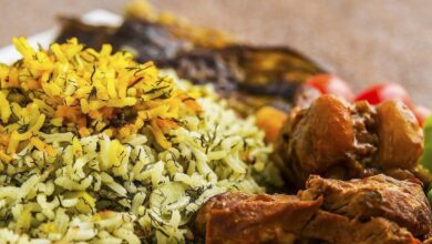 دستور تهیه متبک پلو محلی با ماهی هرمزگانی (مرحله به مرحله)