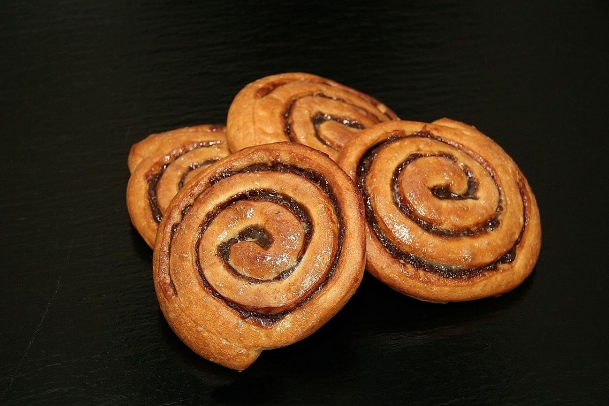 کیک حلزونی خانگی