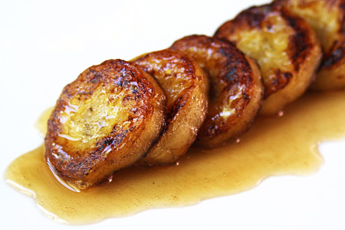 دستور تهیه موز سرخ شده
