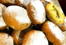 شیرینی پونچیک به این روش و با این مواد تهیه می شود (مرحله به مرحله)