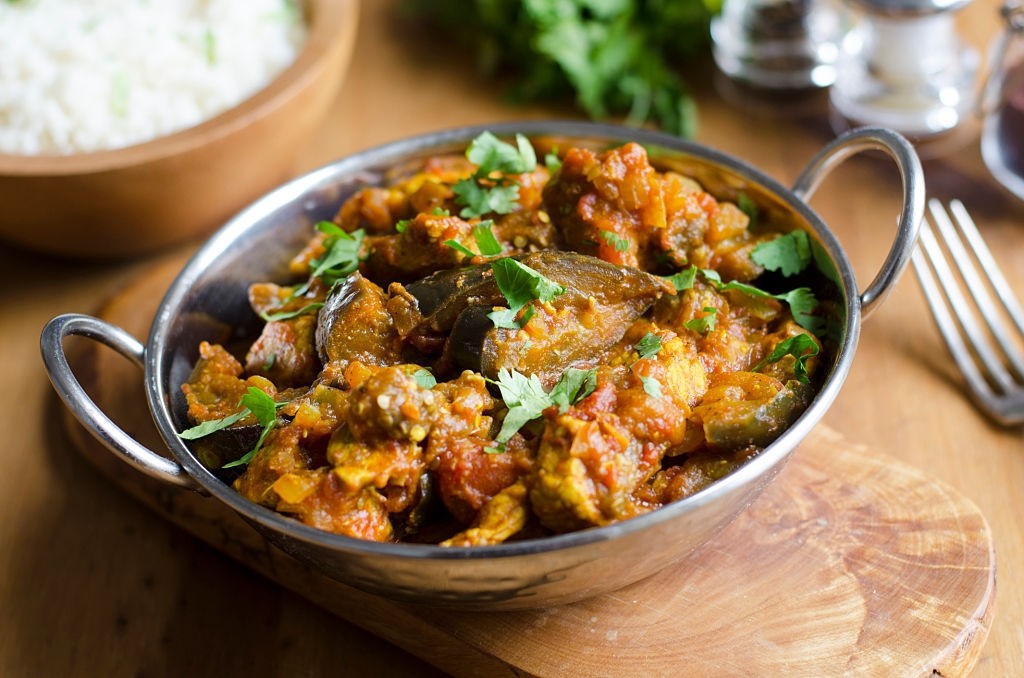 گوشت و بادمجان