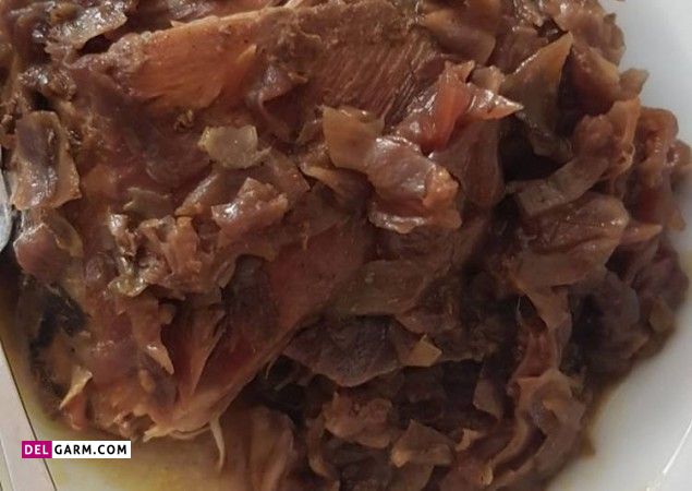 دستور تهیه غذا با کلم قرمز