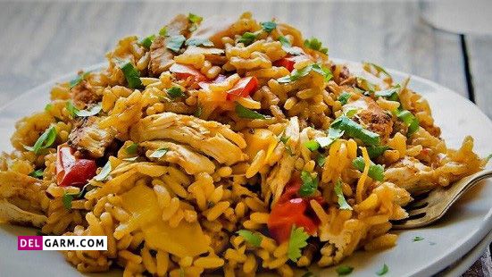 غذا با فلفل دلمه ای