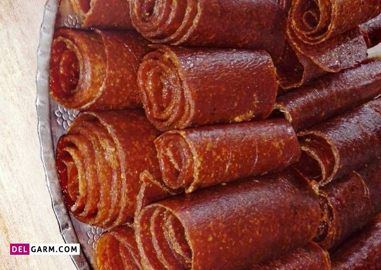 دستور تهیه لواشک شلیل