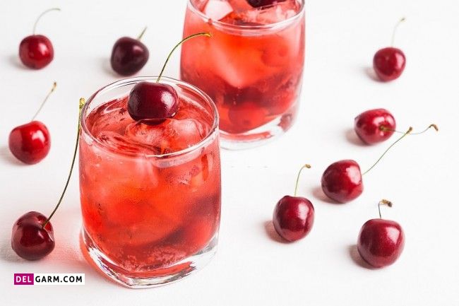دستور تهیه شربت گیلاس