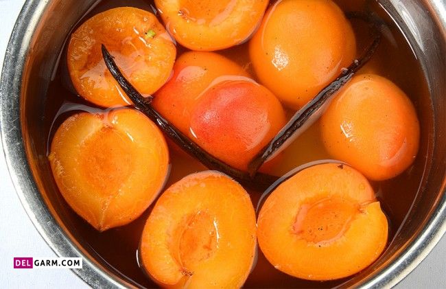 دستور تهیه کمپوت زردآلو