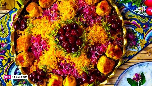 دستور تهیه آلبالو پلو