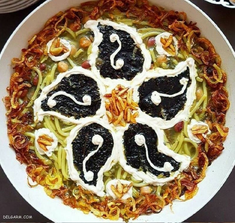 آش رشته جا افتاده