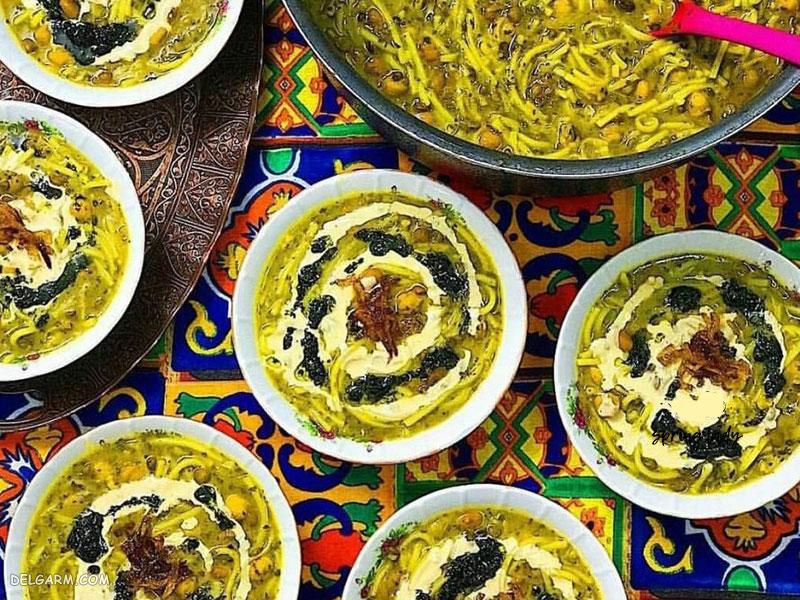 دستور تهیه آش رشته برای دو نفر