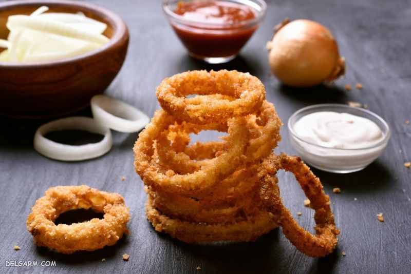 دستور تهیه پخت پیاز سوخاری