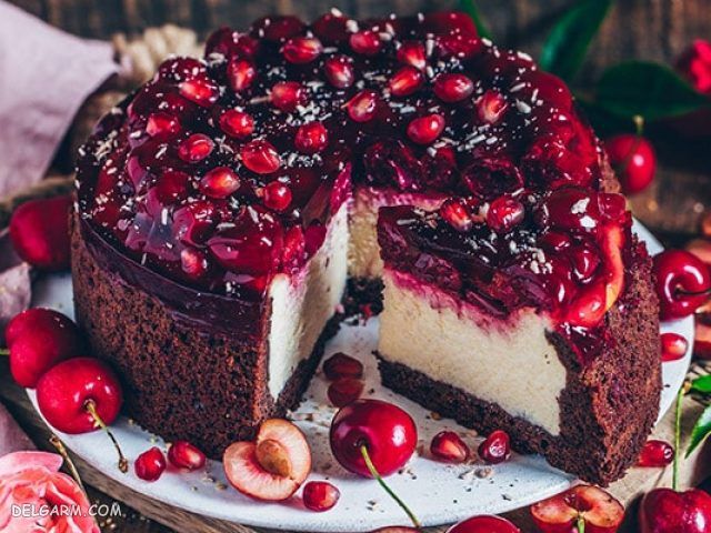 دستور تهیه کیک انار شب یلدا