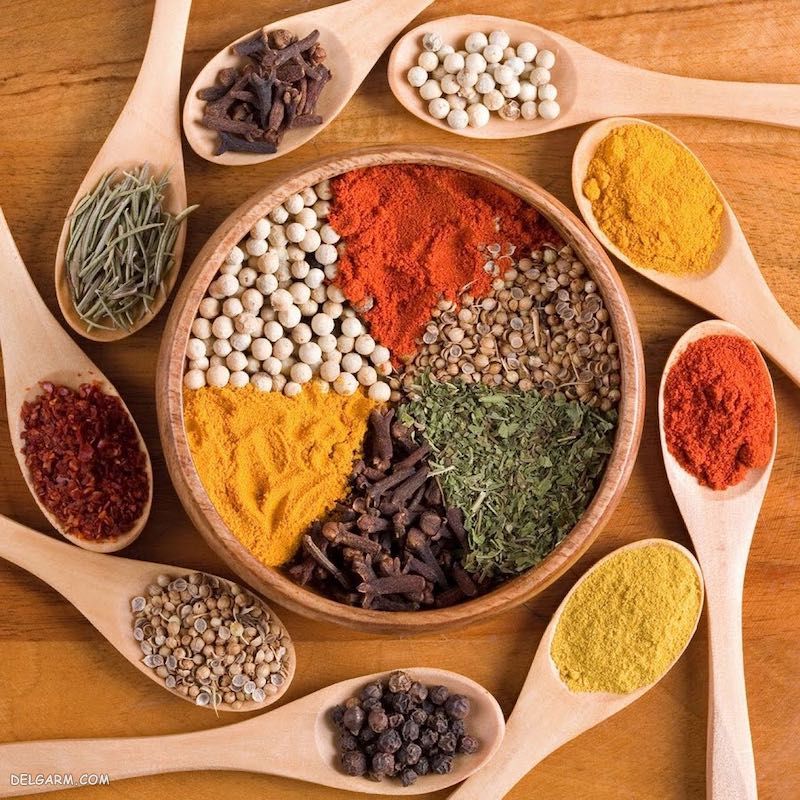 ادویه لوبیا پلو با مرغ
