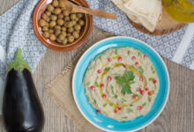 پخت باباقنوش (بادمجان تنوری) غذای محبوب لبنانی ها (مرحله به مرحله)