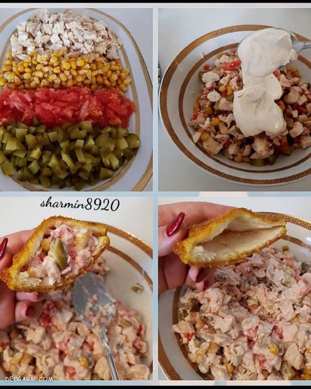 دستور تهیه فینگر فود جیب تاجر